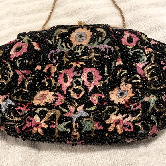 Bags Vintage Hand Beaded Josef Clutch Bag Poshmark